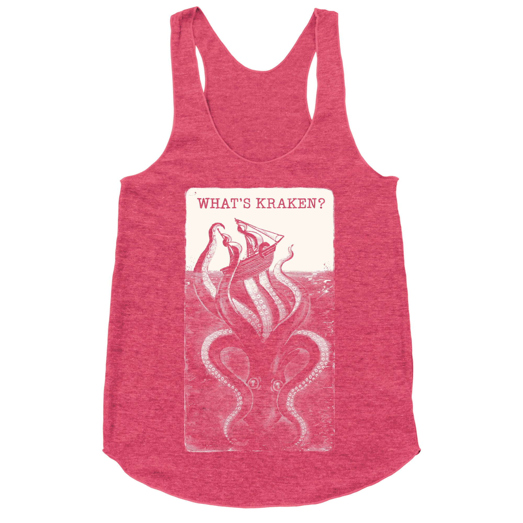 What's Kraken? Racerback Tank